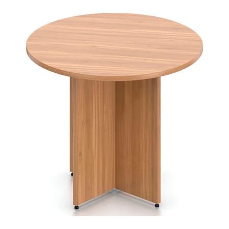 Gec Offices To Go - Round Table - 36"W x 29-1/2"H - Walnut SL36R-AWL
